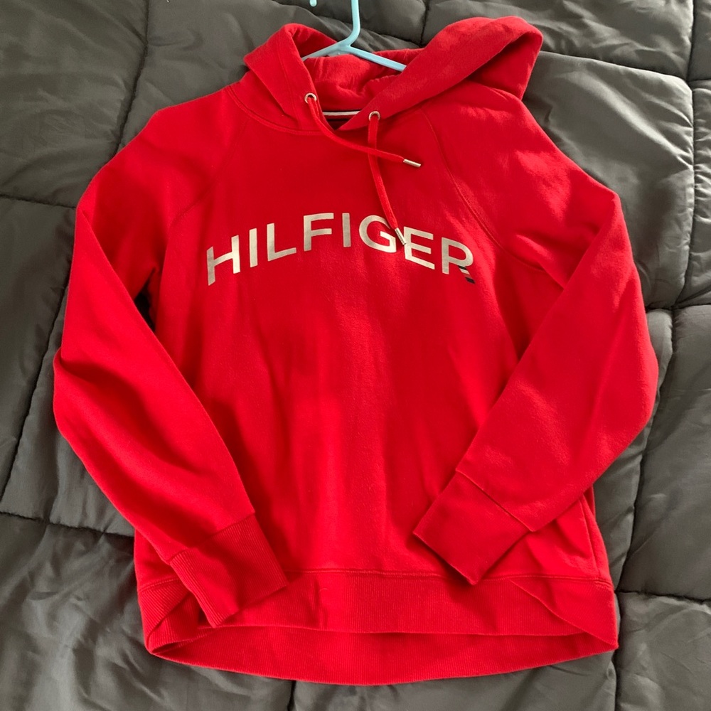 Tommy Hilfiger Red Hoodie